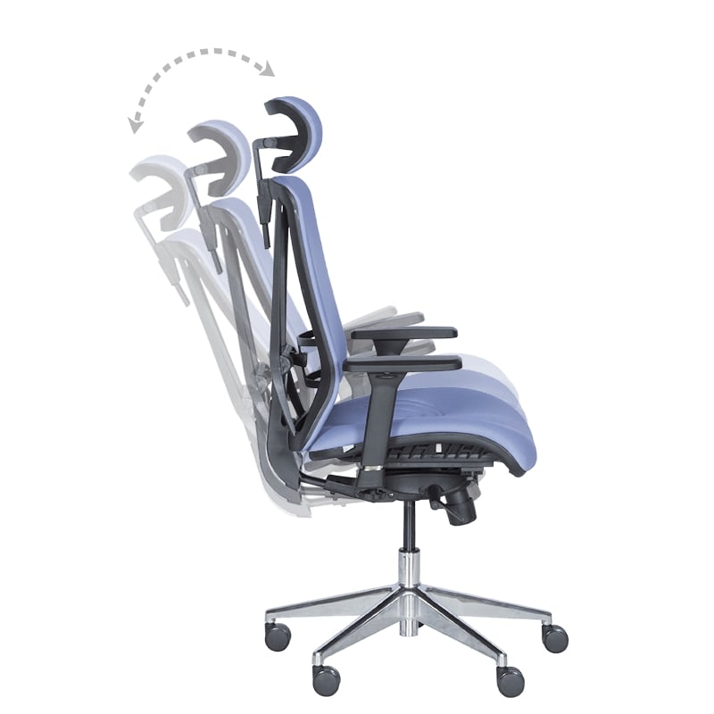 Ергономичен офис стол Carmen COTIA син